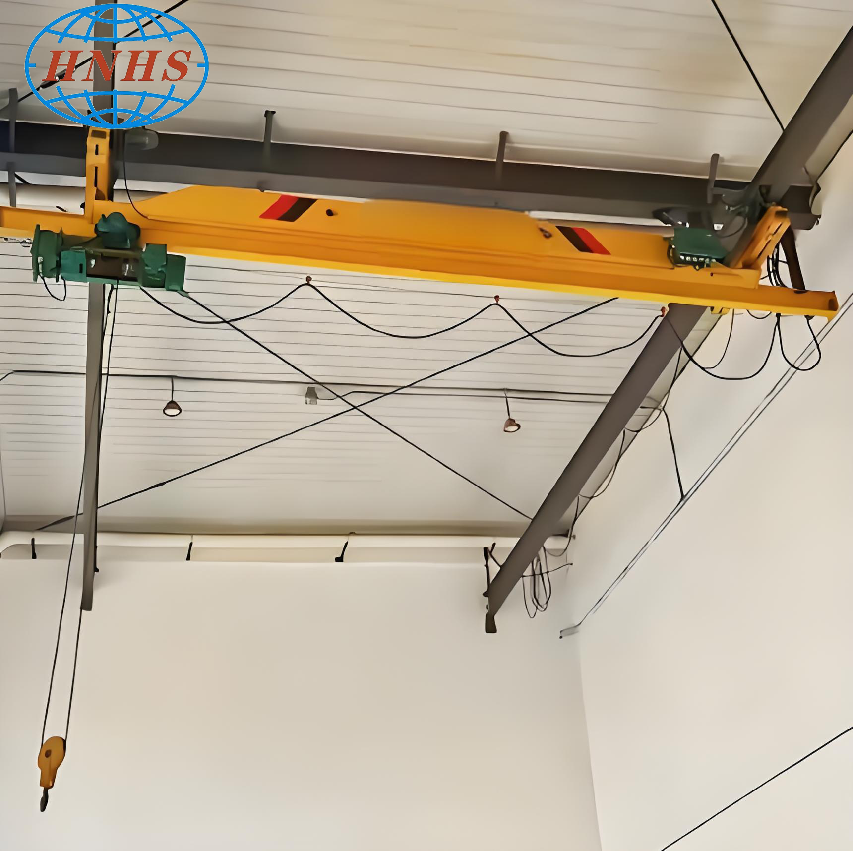 Huasui Lx Electric Single Girder Beam Bridge Suspension Overhead Crane