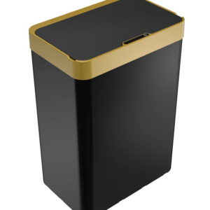 19 Gallon 35/45/55/70L Touchless Sensor Trash Can Rectangle Garbage Bin Perfect for Home Kitchen Office White trash can