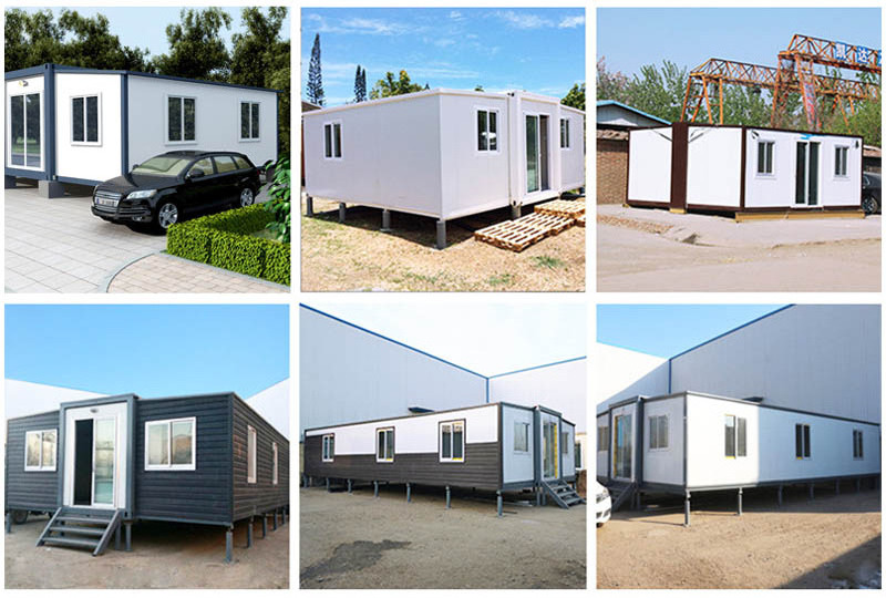 Ready Made 3 Bedroom Tiny Office Prefabricated House Prefab Modular Homes Expandable Container House