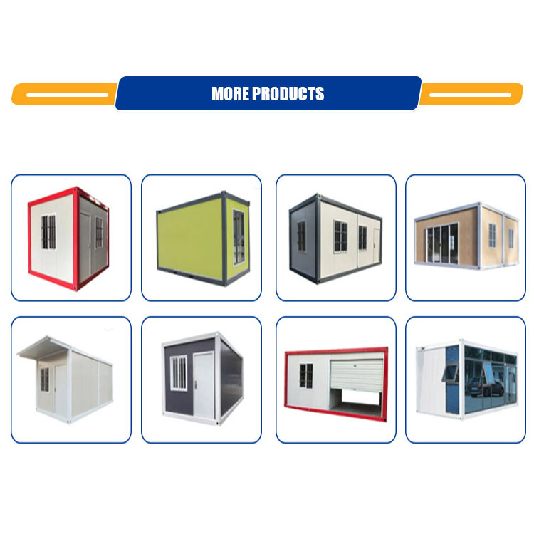 New Fast Assemble Homes Sheds Folding Storage Buildings Outdoor  Folding Modular Container House For Sale