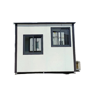 Flat 30 40 Ft Portable Prefab Custom Container Home House Sandwich Panel Flat Pack Container House road duty room