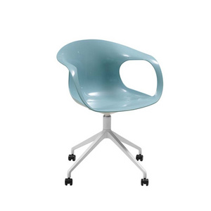 New design High Quality Simple Modern Furniture Colorful best chairs comfortable Office Chair With Metal Leg On Wheels