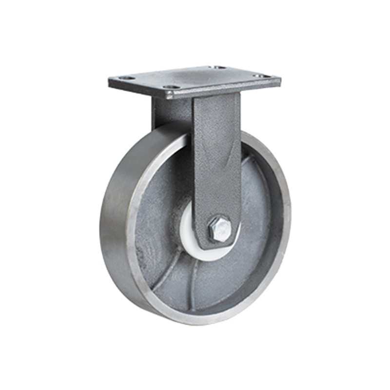 4/5/6/8 Inch Rigid Cast Iron Core Swivel Caster Wheels Industrial Castor For Heavy Machine And Heavy Equipment