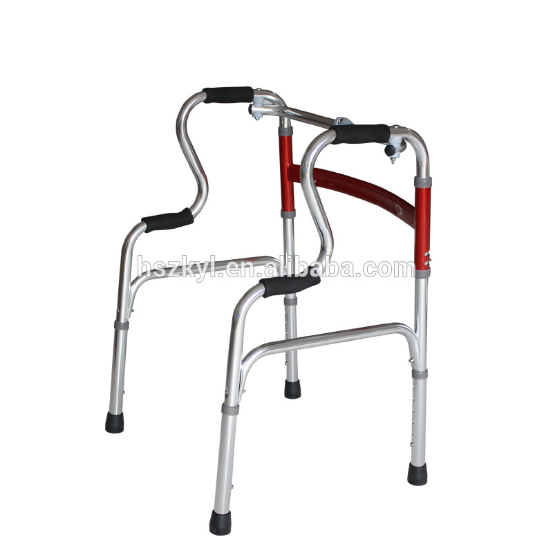 Factory supply Z034 aluminium foldable stair climbing walker walking aid