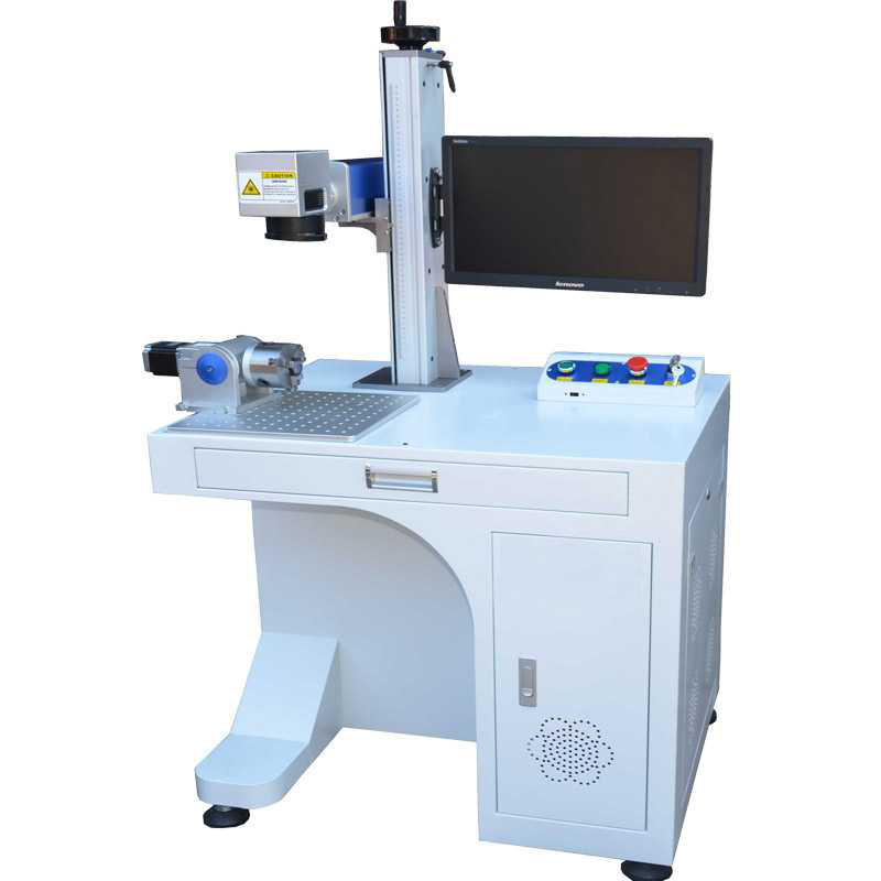 Benchtop metal cutting plotter name brand code date jet printer stainless steel marking machine fiber laser marking machine