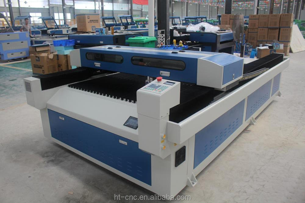 Hopetool Mixed metal non-metal laser cutting machine dual heads co2 laser cutting machine cnc laser 1000w