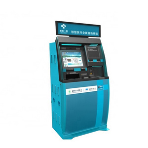 Foreign currency exchange machine with cash recycler customized color logo functions kiosk