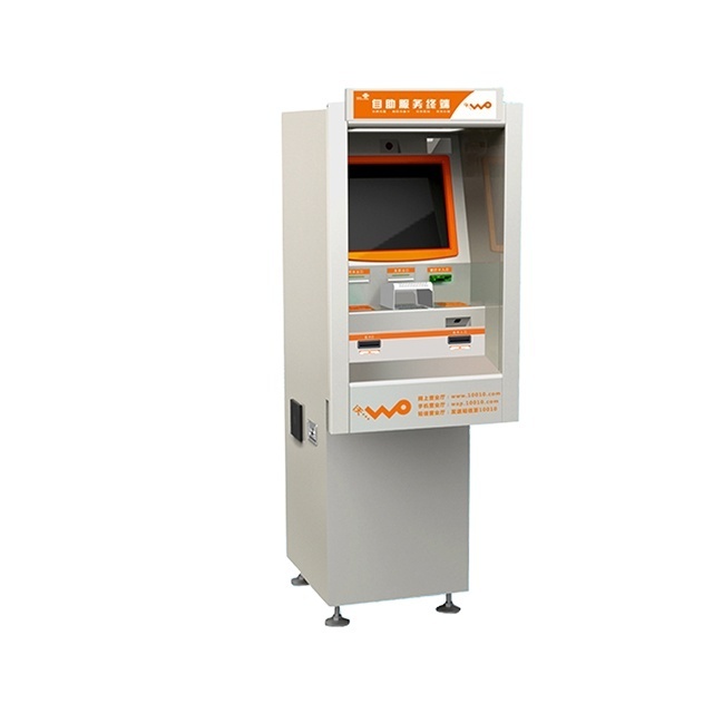 15 or 17 inch ATM machine for mobile or telecom  Wall throughed kiosk