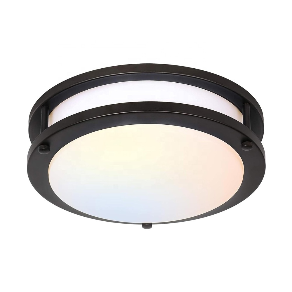 10 inch Flush Mount LED Ceiling Light Fixture 17W 1100lm  2700K/3000K/3500K/4000K/5000K Adjustable Ceiling Lights