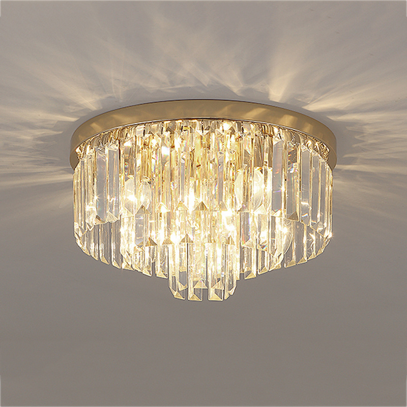 9 Lights Modern Crystal Chandelier Pendant Ceiling Lighting for Bedroom, Hanging Dining Room Living Room, Kitchen Island, Foyer