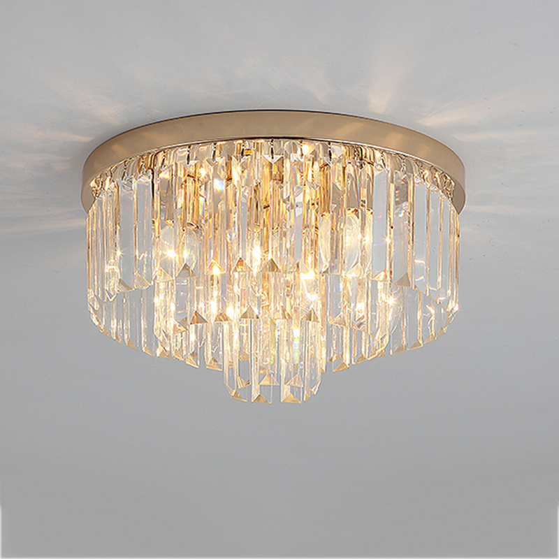 9 Lights Modern Crystal Chandelier Pendant Ceiling Lighting for Bedroom, Hanging Dining Room Living Room, Kitchen Island, Foyer