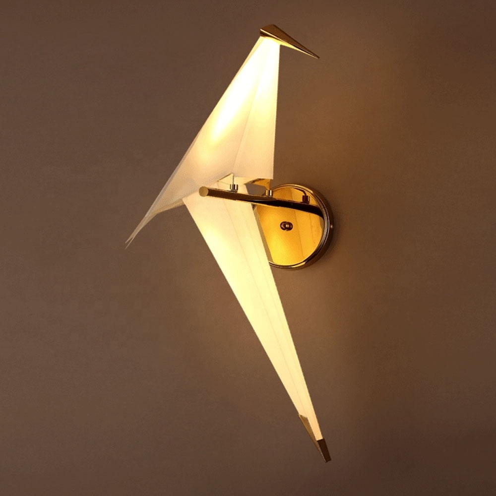 Modern design Led kasanto lighting bird hanging wall mounted washer light indoor lamp fixture