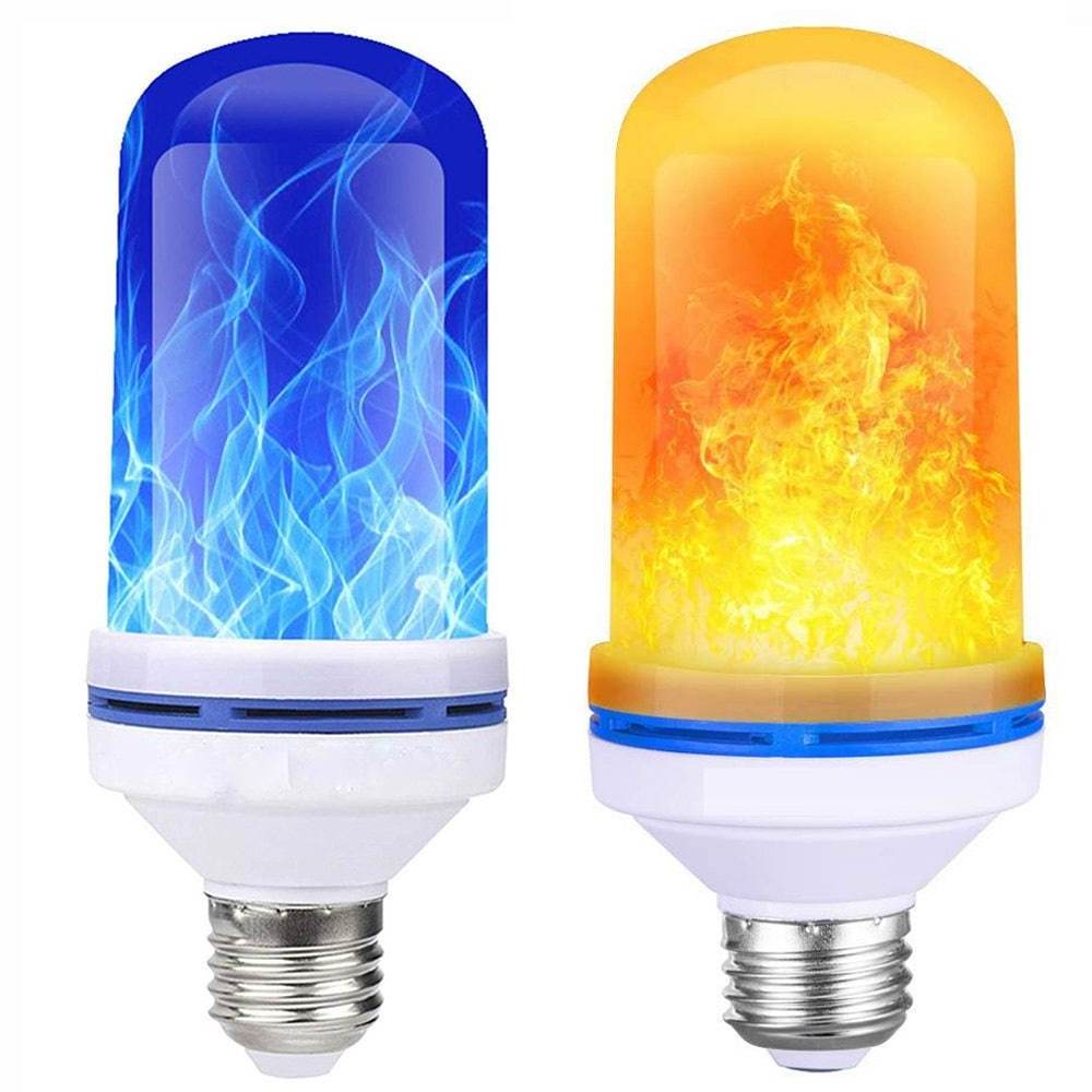 5W B22 LED Flame Effect Fire Light Bulbs with Upside Down Effect for Easter/Festival/Hotel/Bars/Home Decorations