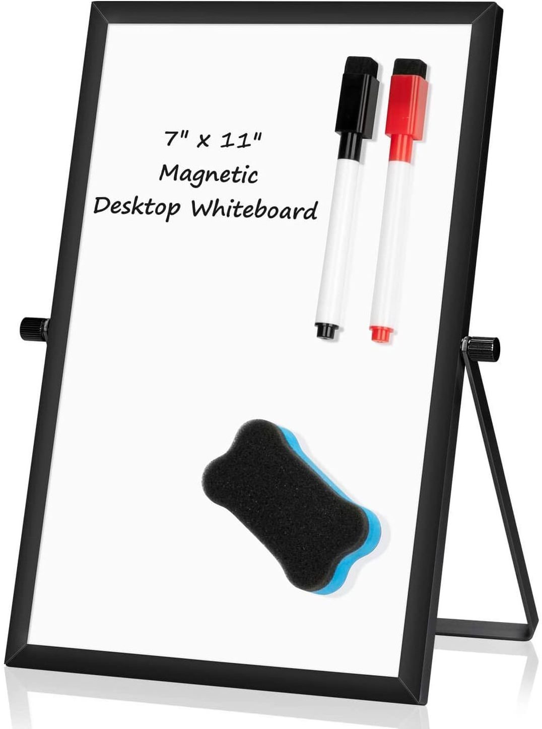 Desktop Mobile Foldable Portable Mini Double Sided Small Dry Erase Magnetic Erase White Board Whiteboard for Home Office