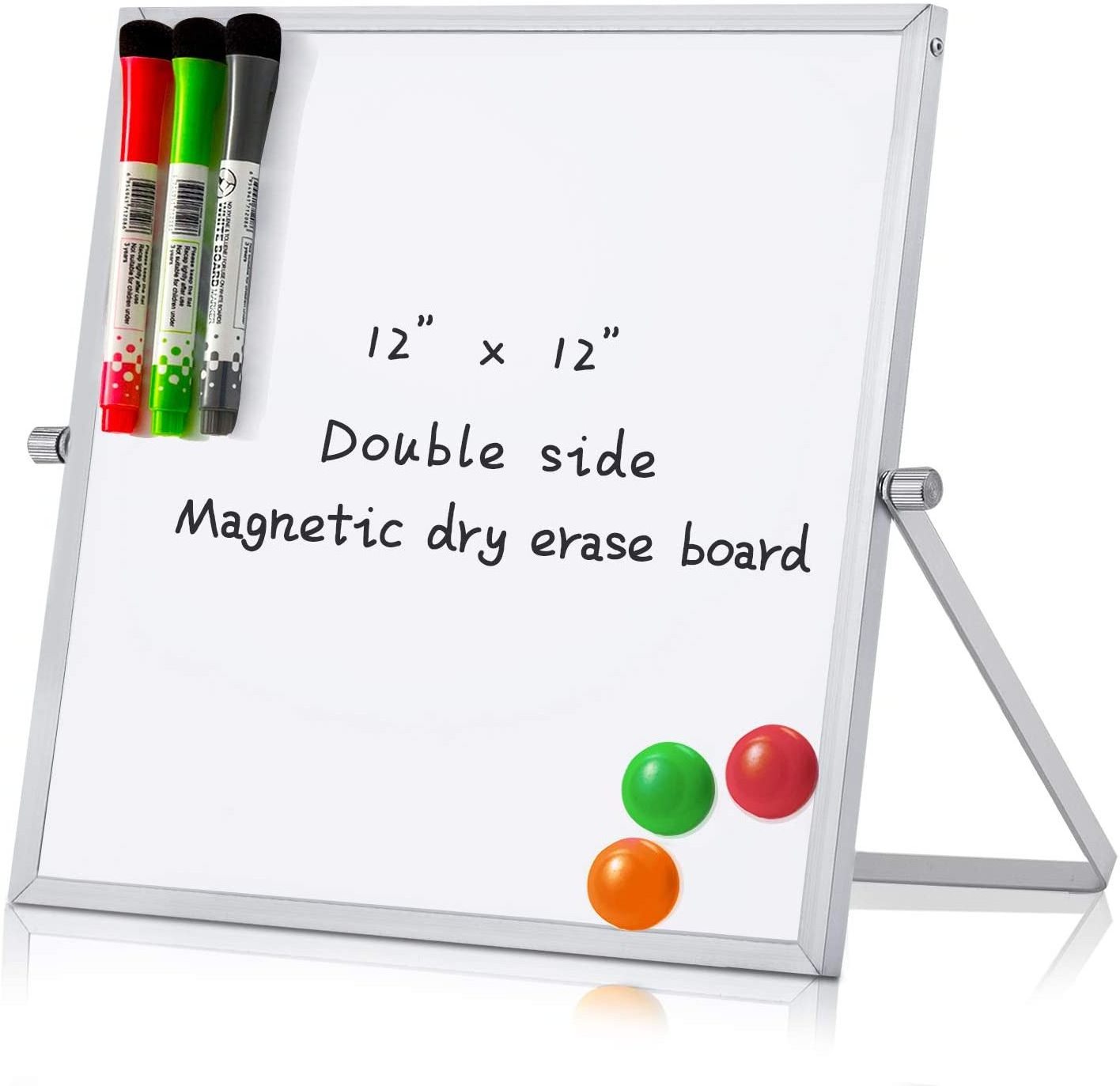 Desktop Mobile Foldable Portable Mini Double Sided Small Dry Erase Magnetic Erase White Board Whiteboard for Home Office