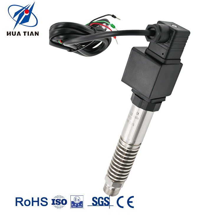 China Huatian 4-20ma Output High Temperature Hydraulic Pressure Transmitter  For Liquid Steam Pressure Transducer