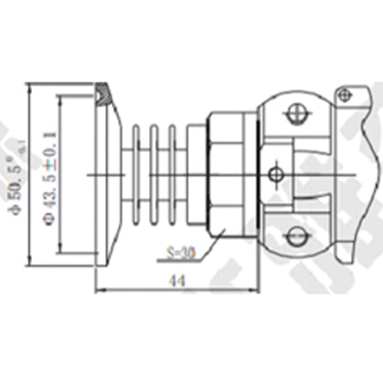 CYB1517 Sanitary Industrial Flush Diaphragm 4-20ma Pressure Transmitter