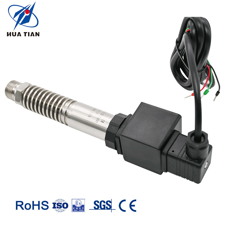 China Huatian 4-20ma Output High Temperature Hydraulic Pressure Transmitter  For Liquid Steam Pressure Transducer