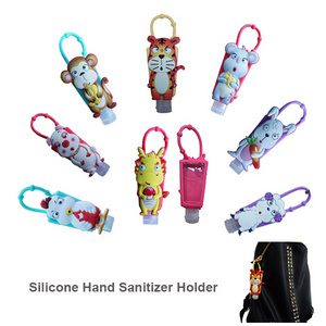 Custom design promotional gift items small personalized souvenir gifts hand gel sanitizer holder custom