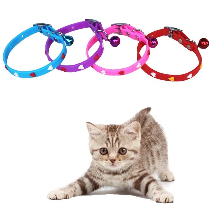 Factory Customized Waterproof Adjustable Multi Color Print Soft Silicone Pet Collar For Dog And Cat