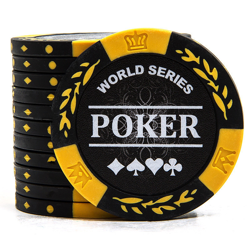 Low MOQ Custom Logo Professional Casino Ceramic Clay Poker Chips For Texas Blackjack Gambling