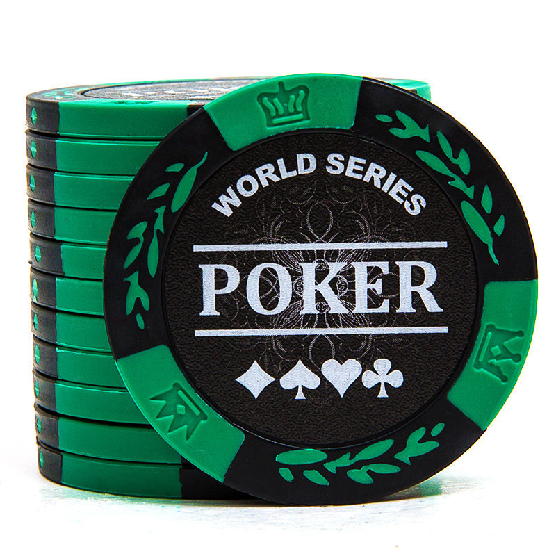 Low MOQ Custom Logo Professional Casino Ceramic Clay Poker Chips For Texas Blackjack Gambling