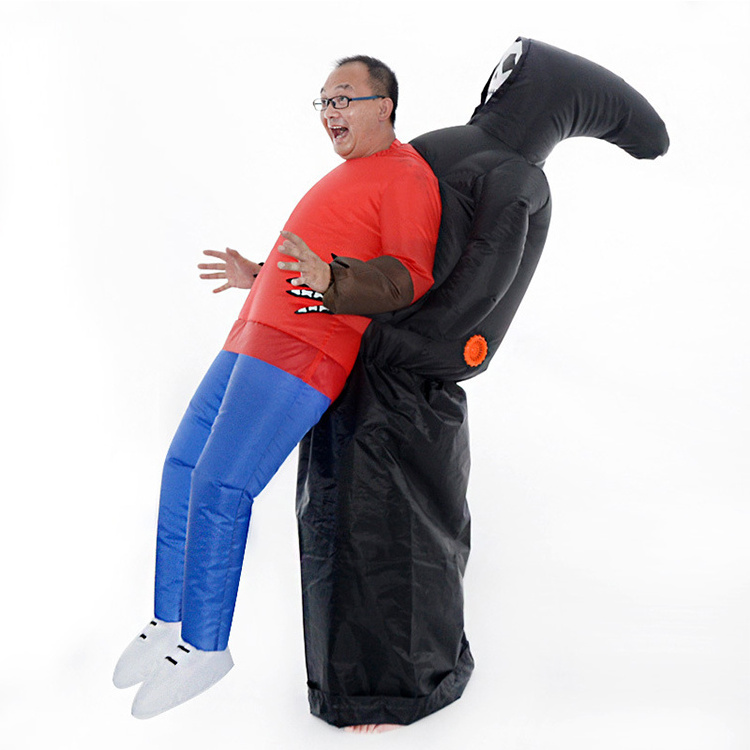 Halloween Cosplay  2020 creative dinosaur cosplay cartoon inflatable costume fancy dress adult and kids inflatable clothing