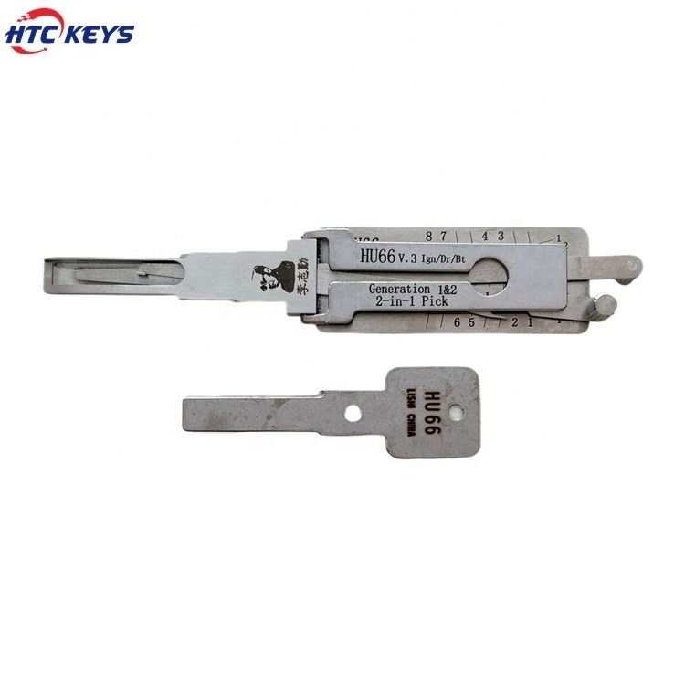 Open door tool Locksmith Tool HU66 2 in 1 Lock Pick and Decoder Key Reader Device