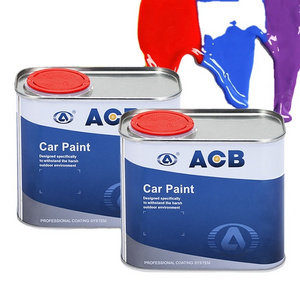 ACB Quick Drying Time Thinner High Solid Content Automotive Varnish Paint for Car Acrylic Brush Auto Paint Mixture Acrylic Gray