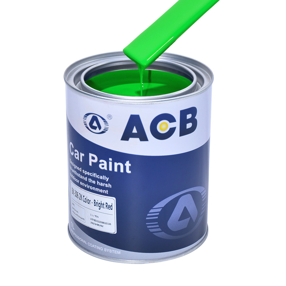 High Gloss Automotive Paint Car High Solid Refinish Paints CAS Epoxy Acrylic Car paints manufacturers