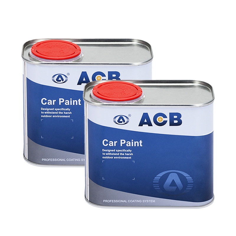 Custom waterproof muti-colors acrylic floor paint non-slip weather-resistant epoxy resin car refinish paint