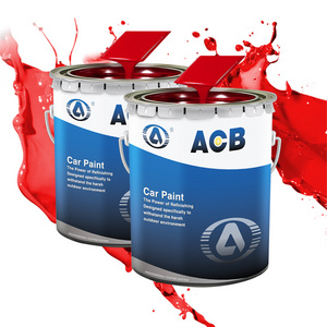 ACB Automotive Metallic Basecoat Car Paint Refurbishment Repair Anti-rust High-gloss White Auto Spray Paint