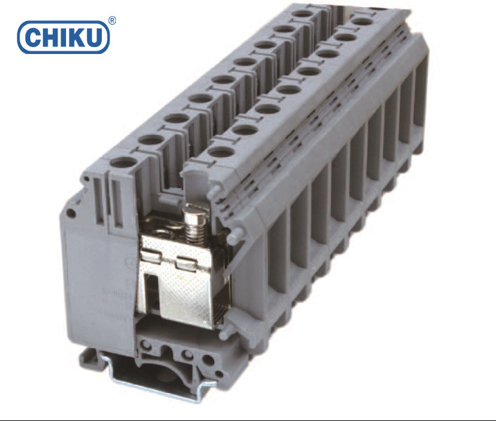 35sqmm 150A 1000V RUK 35N din rail terminal Block