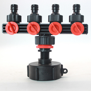 HT Coupling Water hose splitter Y Splitter Plastic Poly Shutoff Valve Splitter Adapter For Farm Irrigation