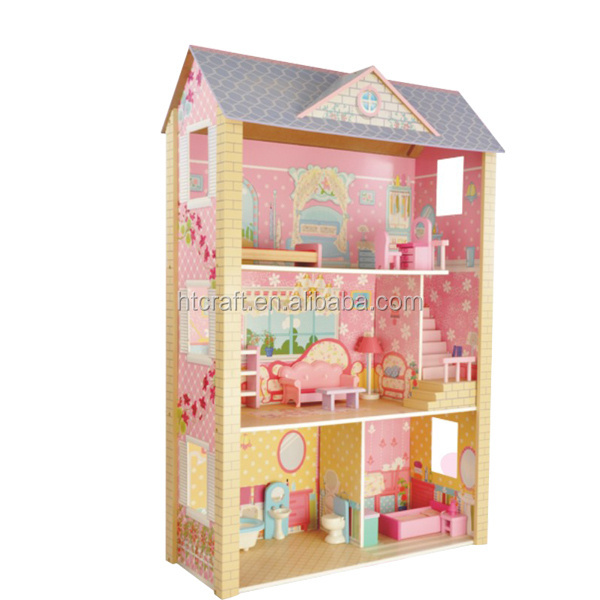 113*100*32cm Refrigerator And Cabinets Wooden Play Kitchen For Kids Above 3 Years Old, With ABS Toy Kitchen Play Set