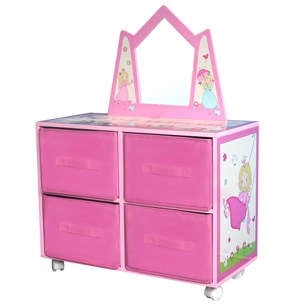 Kids Bed Princess Design Wood children Bed With Plywood Bed Slat used bedroom furniture for sale