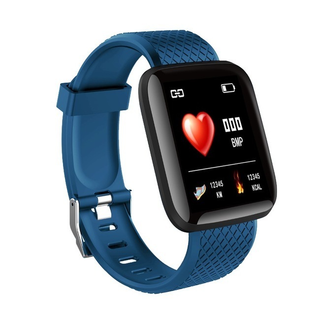 Smart Wristband 116 Plus Heart Rate Watch Smart Wristband Sports Watches Smart Band Waterproof Smartwatch Android All Compatible