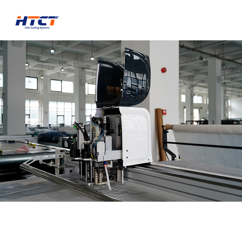 Multi-layer Garment Apparel Woven Medical Gauze Production Line Clothing Fabric Cutting Cutter Machine