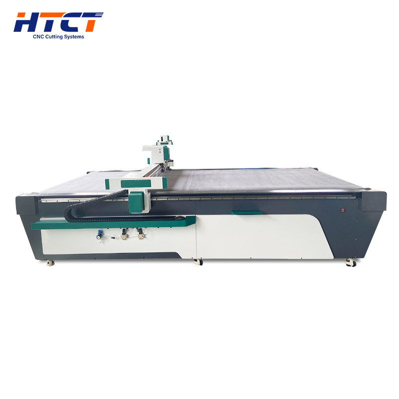 Flatbed Cutting Table Sprayed Silicone Beaded Sheet Circular Slitting Cutter Gasket Cutting Machine