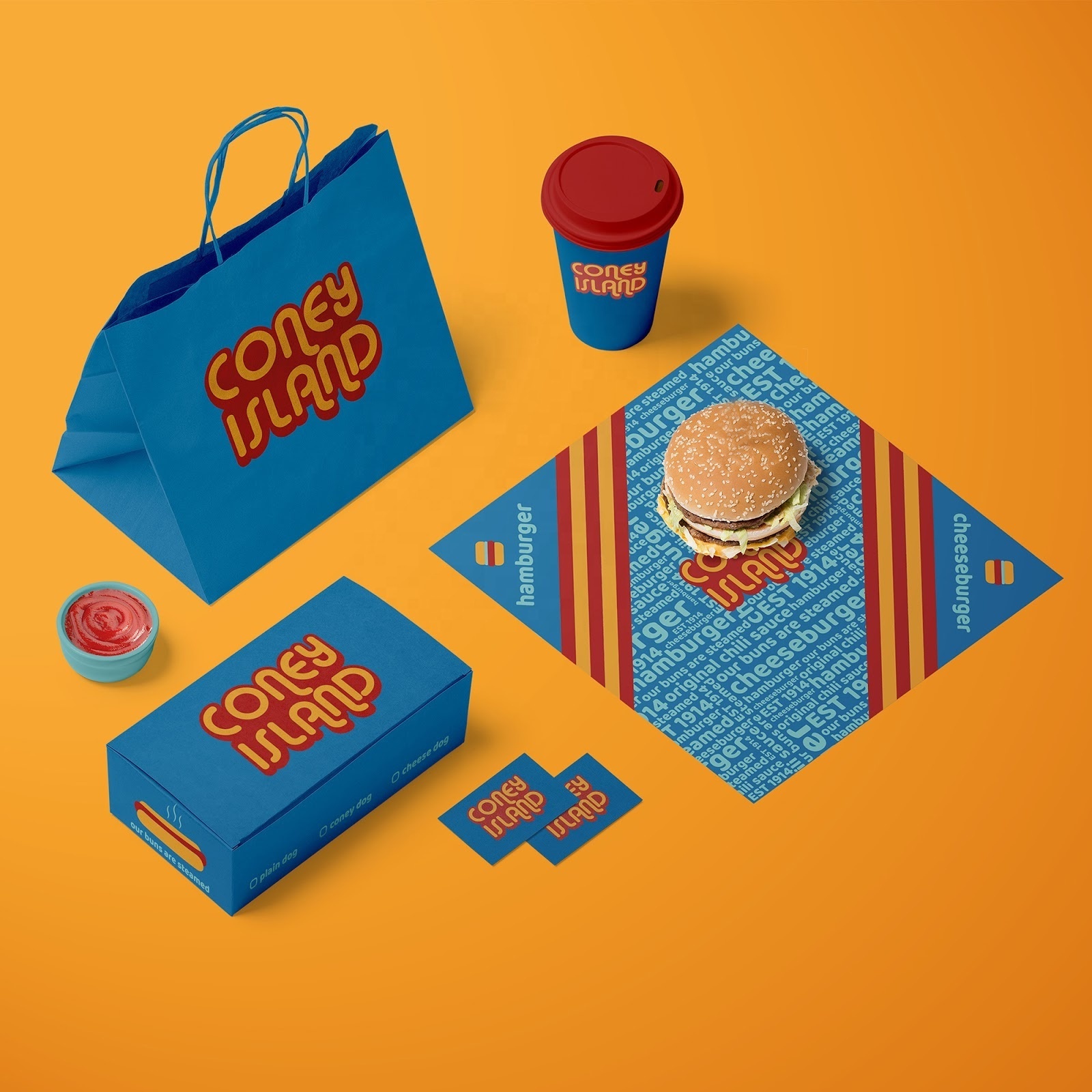 Recyclable Custom LOGO Print Sandwich Hot Dog Restaurant Burger Wrapping Grease Oil proof Paper