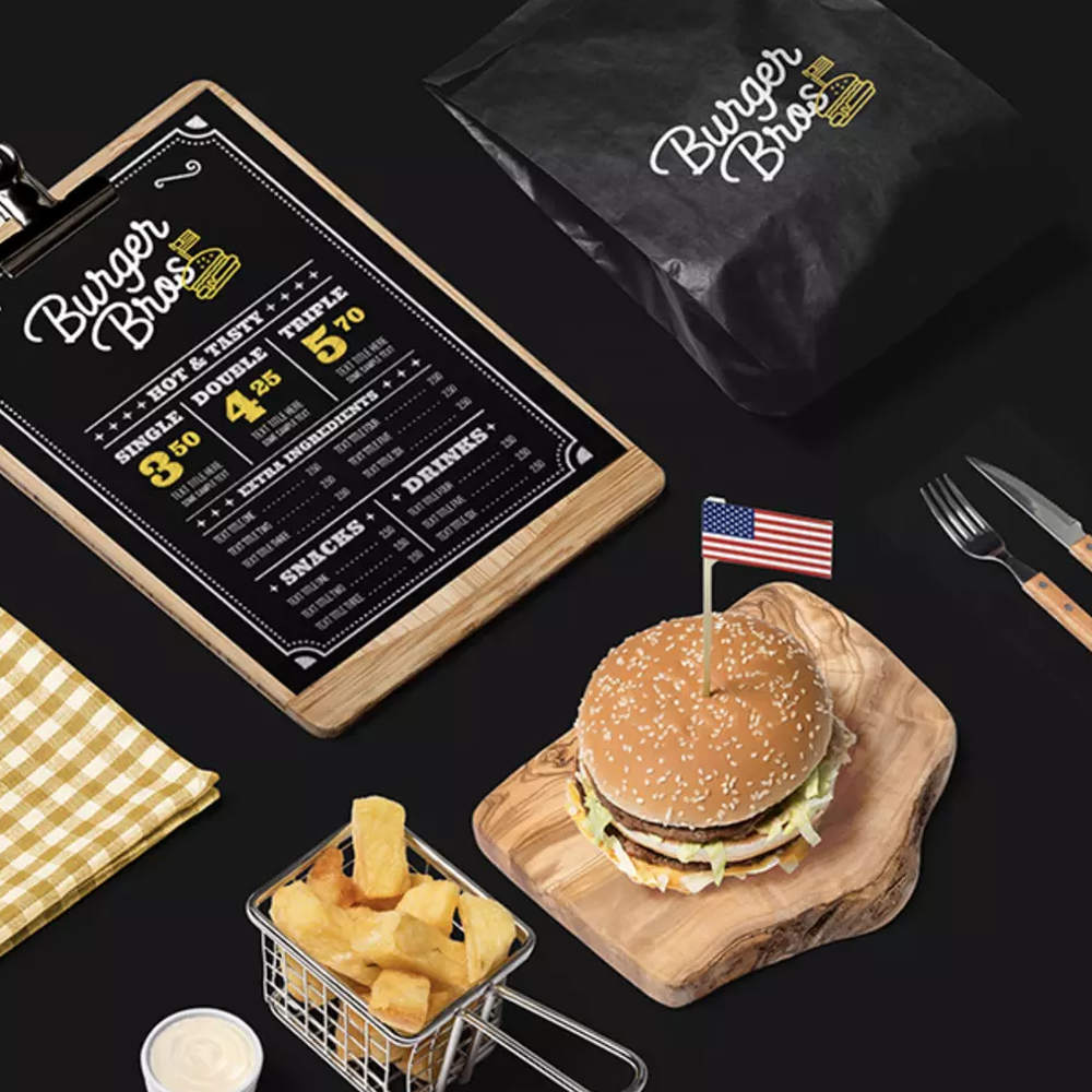 Manufacturer Food Decorate Custom Logo Sandwich Toothpicks Burger Flags For Party