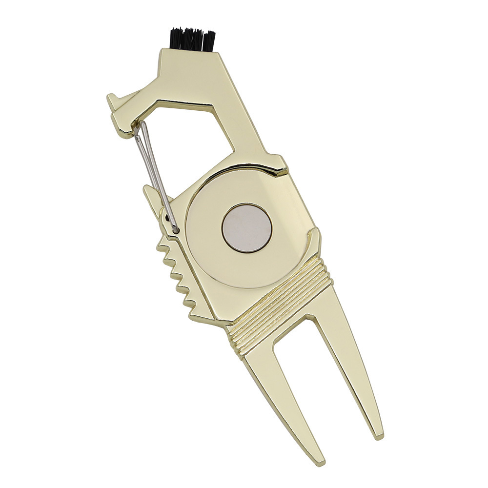 High Quality multi-function metal bottle opener golf divot tool for golf gift and golf course