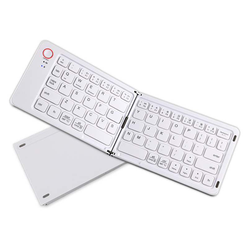 Folding Mini Bluetooths Keyboard For Tablet Phone Bt 5.1 Bluetooth Keyboard Ultra Thin keyboard for ipad