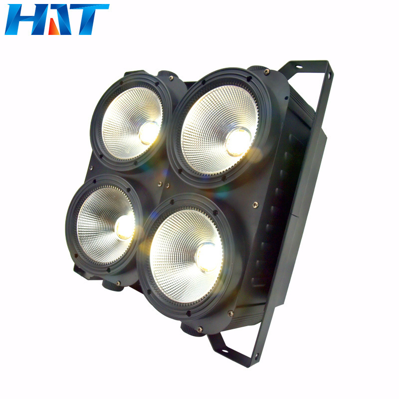 HAT professional audience light 4*100w LED COB Blinder Light 4eyes 400w  audience light for party stage wedding club