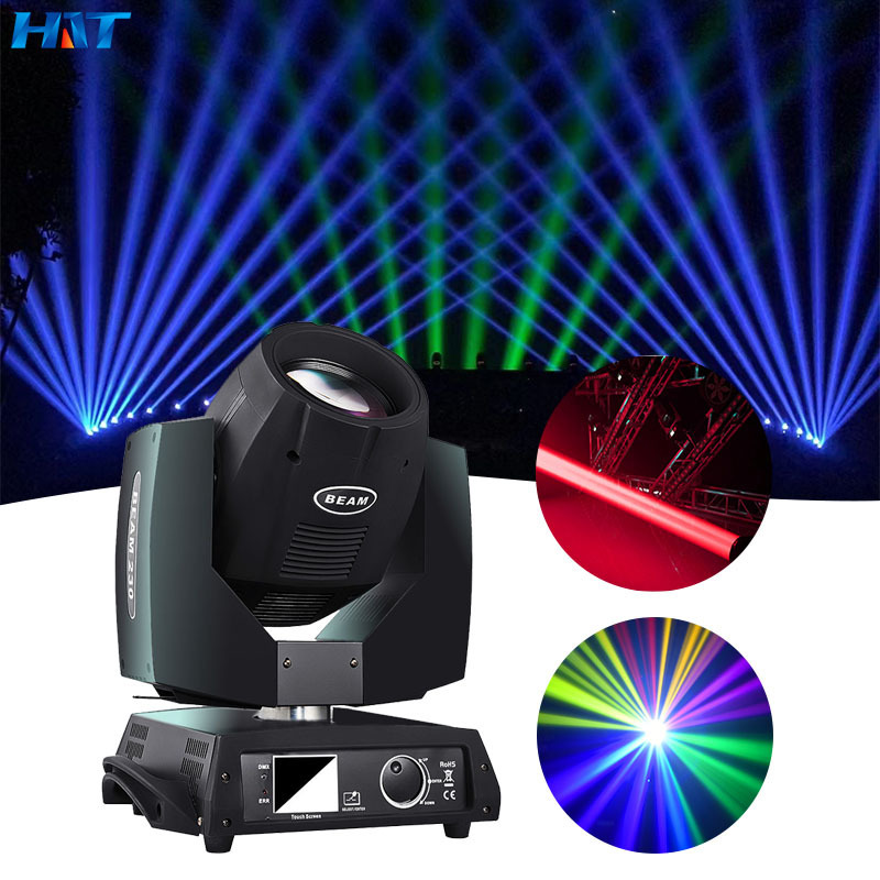 HAT Most Popular  beam 230 7R 230W Moving Head Sharpy Dmx Control Wash  Dj Disco Party Equipment Bulb 10R Pro Stage Beam Light