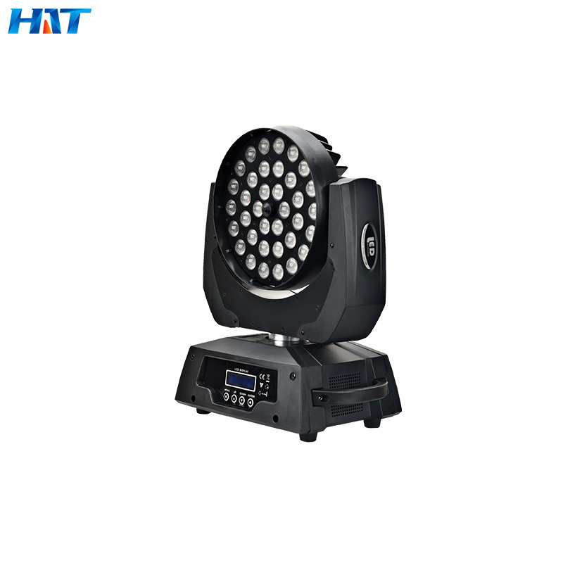 HAT 2023 Hot Selling 36x10W RGBW 4in1 ZOOM Washing Led Moving head Light Stage Light Disco Wedding Party Light