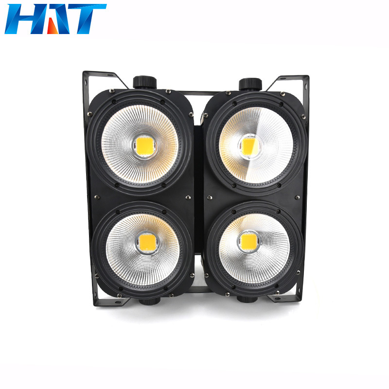 HAT professional audience light 4*100w LED COB Blinder Light 4eyes 400w  audience light for party stage wedding club