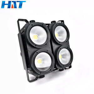 HAT professional audience light 4*100w LED COB Blinder Light 4eyes 400w  audience light for party stage wedding club