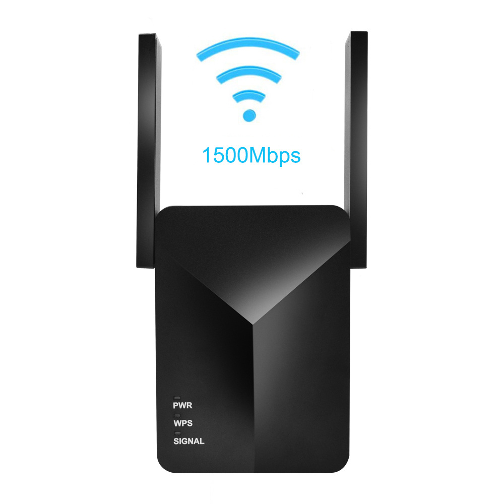 EATPOW AX1500Mbps Wireless 6  WiFi Signal Extender 2.4 GHz & 5.8GHz  2 * 2dBi Antenna Long Range Signal Booster WiFi  Repeater