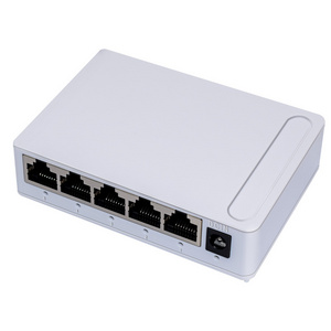 D link Plastic Desktop 5 Port 10/100Mbps Network Switch Megabit Unmanaged Ethernet Switch Hub